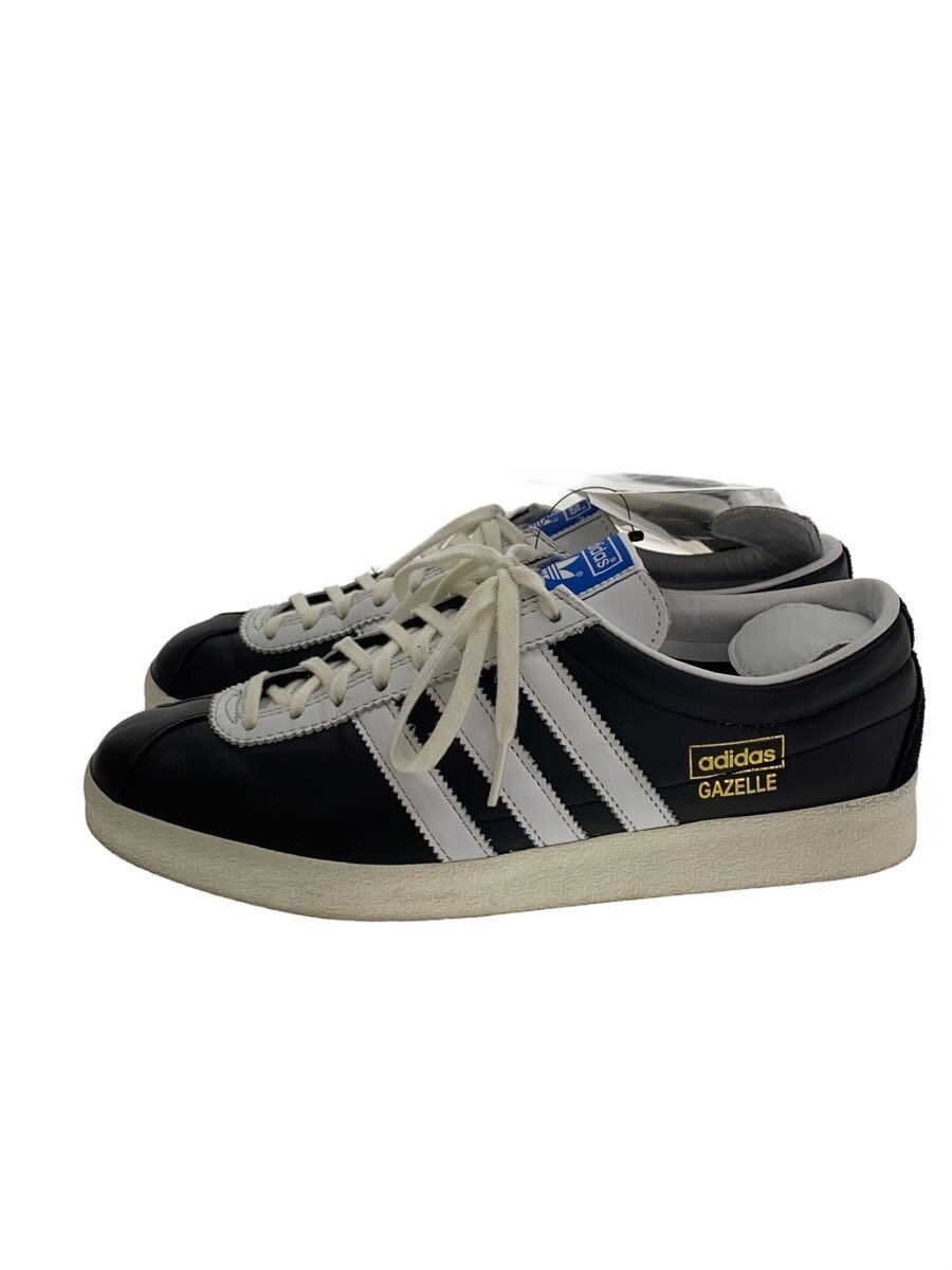【中古】adidas◆GAZELLE VINTAGE/27糎/BLK【シューズ】