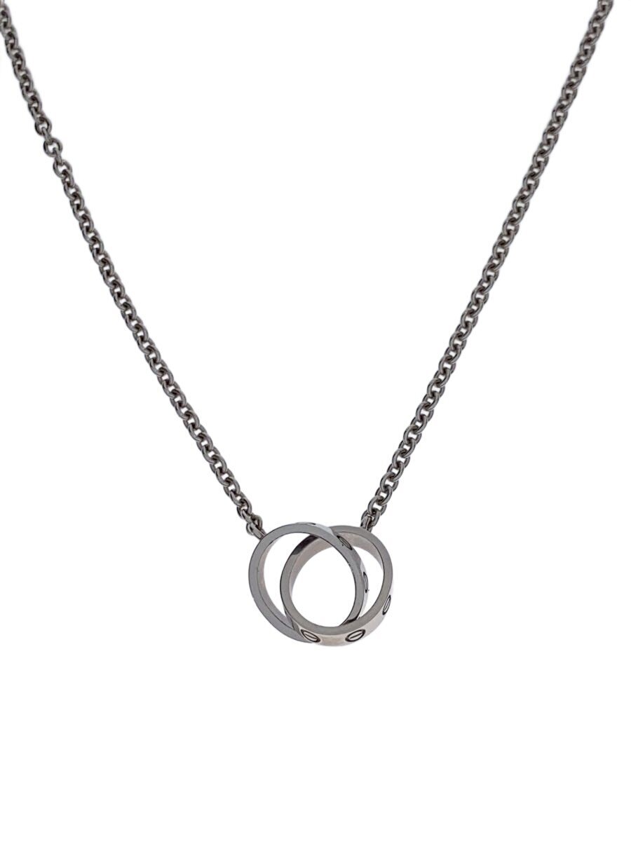 【中古】Cartier◆もの言う花優しいこと/2連/au750/7.2g/頸飾り/SLV/いの一番有/レディース【服飾雑貨他】