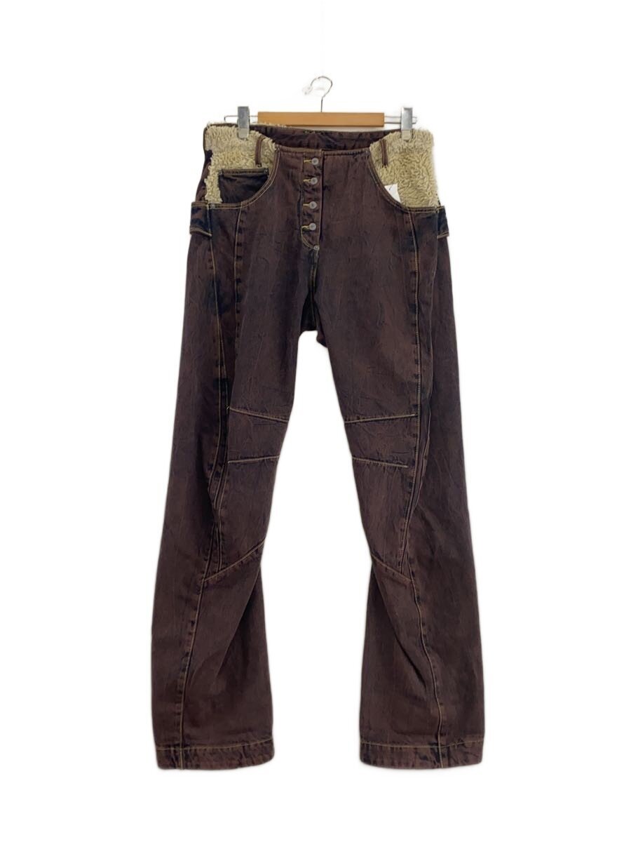 【中古】Kiko Kostadinov◆下つ方/31/綿織物/BRW/ビッグE/25SS//【メンズウェア】