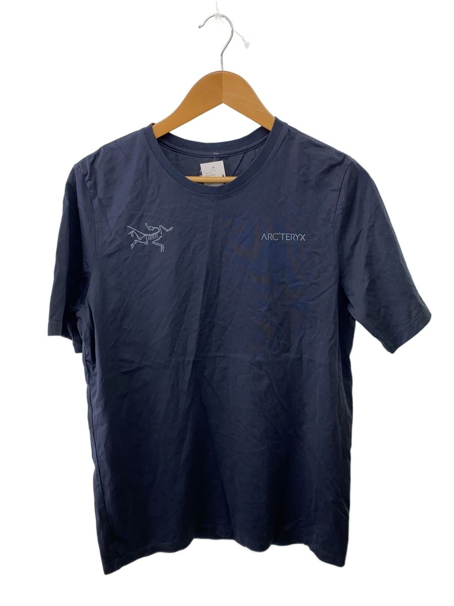 【中古】ARC’TERYX◆SPLIT SS T-SHIRT/S/綿織物/NVY/30379-137082【メンズウェア】
