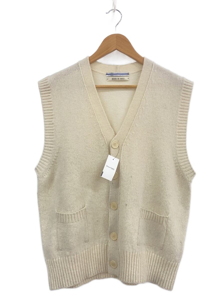 【中古】Cristaseya◆編み物より良い(朦々たる)/XL/羊毛/IVO/7882244502【メンズウェア】