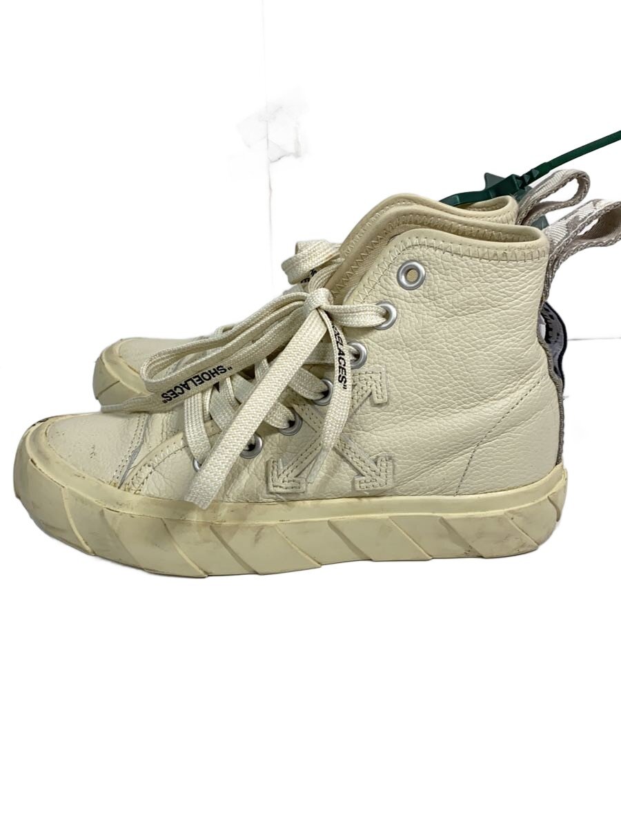 【中古】OFF-WHITE◆ハイカットスニーカー/36/WHT【シューズ】