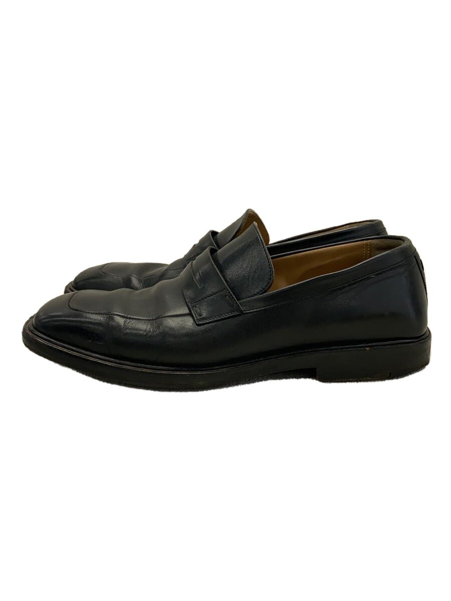 【中古】LOUIS VUITTON◆置き目毛革/US6.5/BLK/なめし革【シューズ】