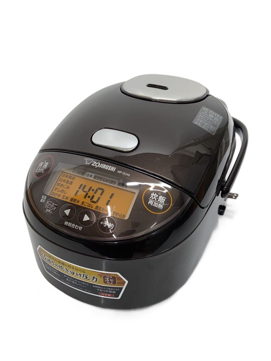 【中古】ZOJIRUSHI◆炊飯器 NP-ZU10-TD//【家電・ビジュアル・オーディオ】｜2ｎｄ STREET 店