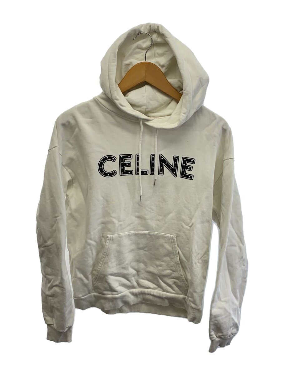 【中古】CELINE◆パーカー/S/コットン/WHT/2Y323052H【メンズウェア】|2nd STREET 店