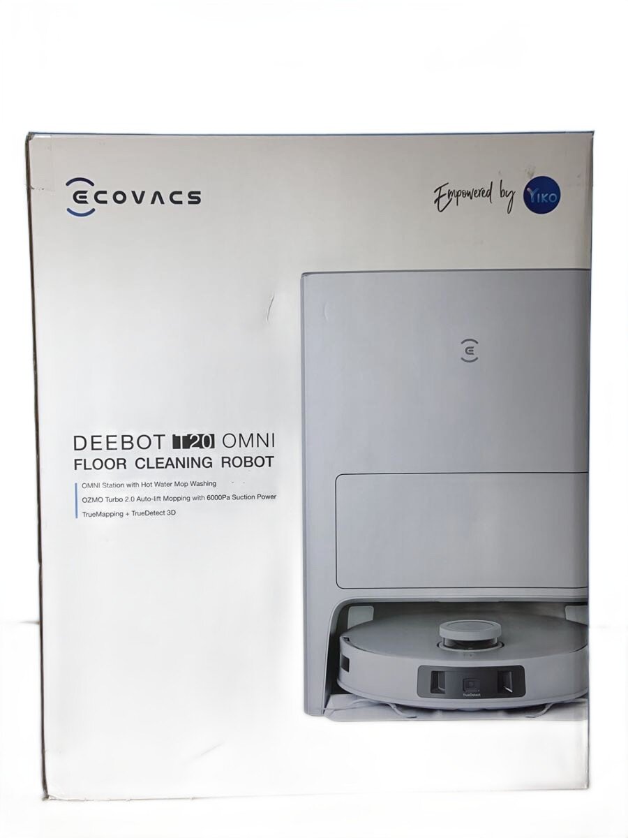 【中古】ECOVACS◆洗い濯ぎ機 DEEBOT T20 OMNI DLX23【家電・視覚的・オーディオ】