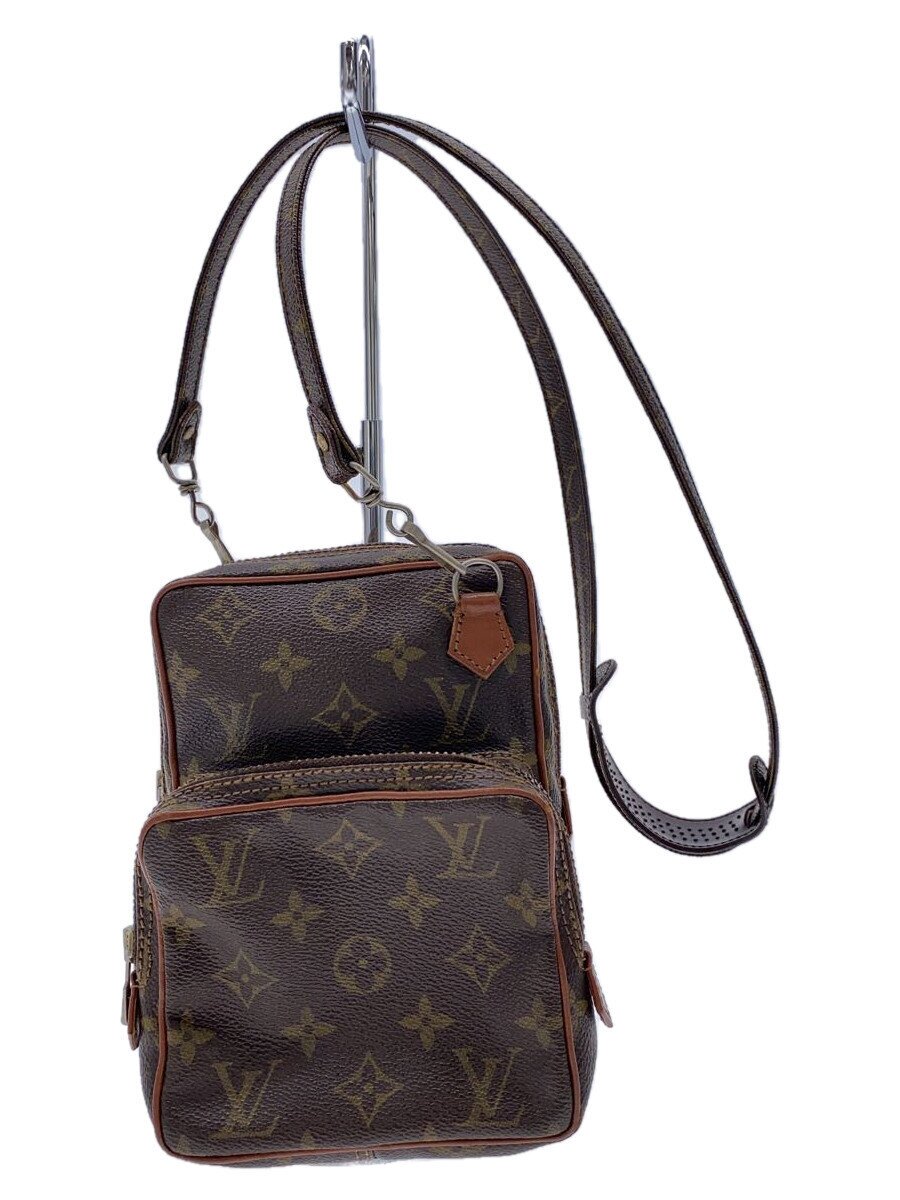 【中古】LOUIS VUITTON◆ミニ・アマゾン_モノグラム・キャンバス_BRW/PVC/BRW【バッグ】｜2ｎｄ STREET 店 16,315円