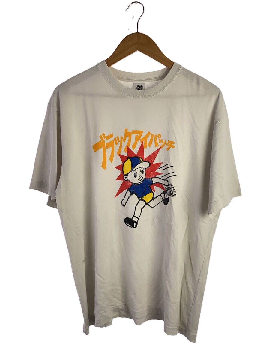 【中古】THE BLACK EYE PATCH◆トップス/L/綿織物/WHT【メンズウェア】