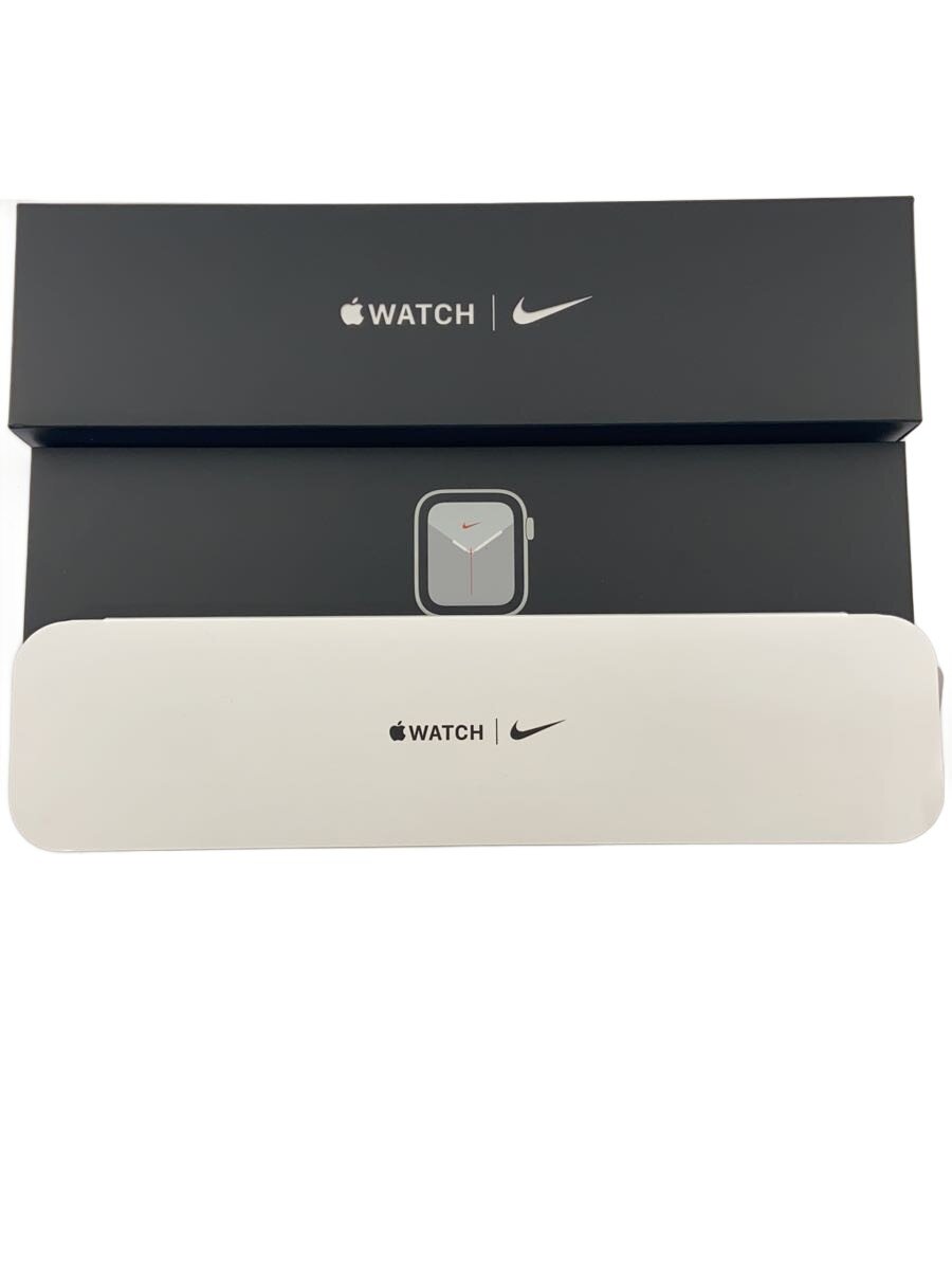 【中古】Apple◆Apple Watch  Series 6 GPS模範例 40粍 M00T3J/A ピュアプラチナム/黒いこと【服飾雑貨他】