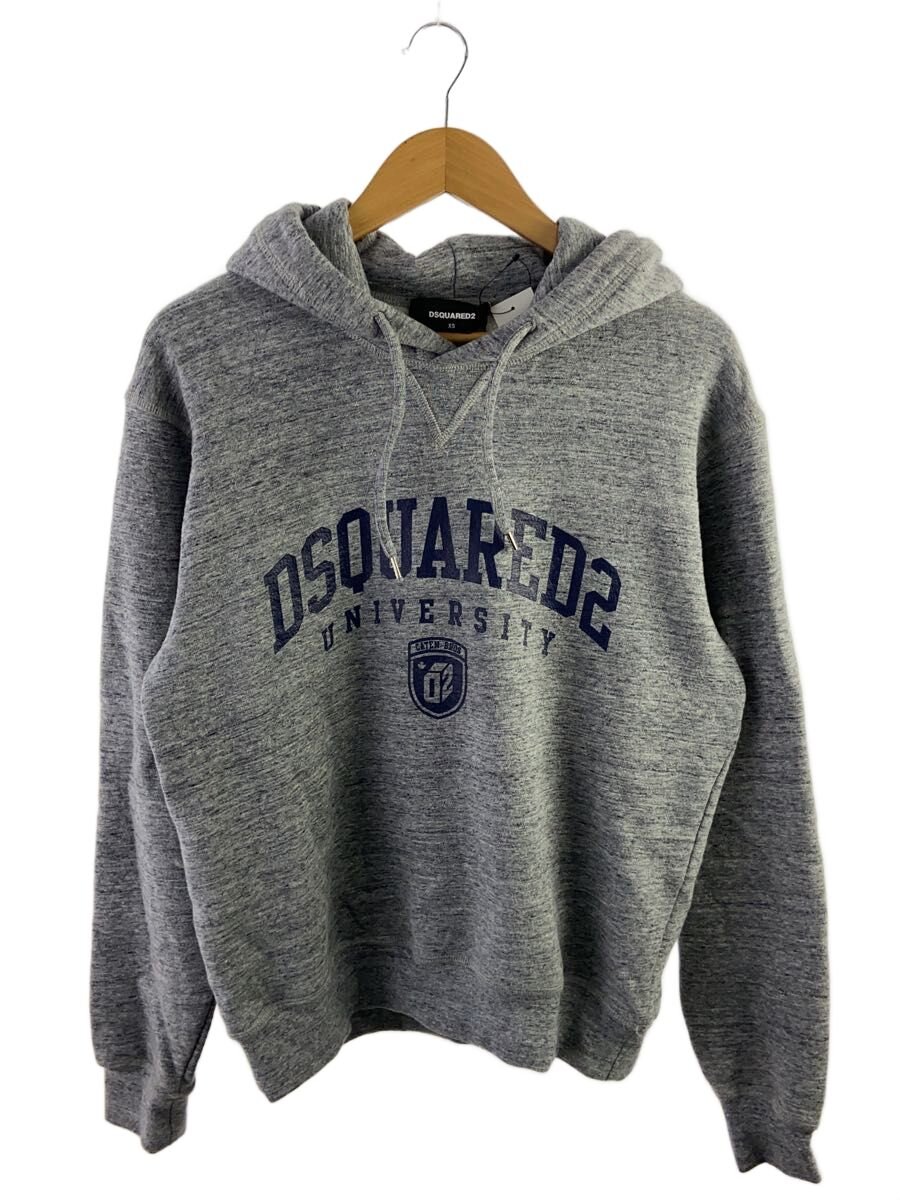 【中古】DSQUARED2◆COOL FIT HOODIE/パーカー/XS/コットン/GRY/S74GU0744【メンズウェア】|2nd STREET 店