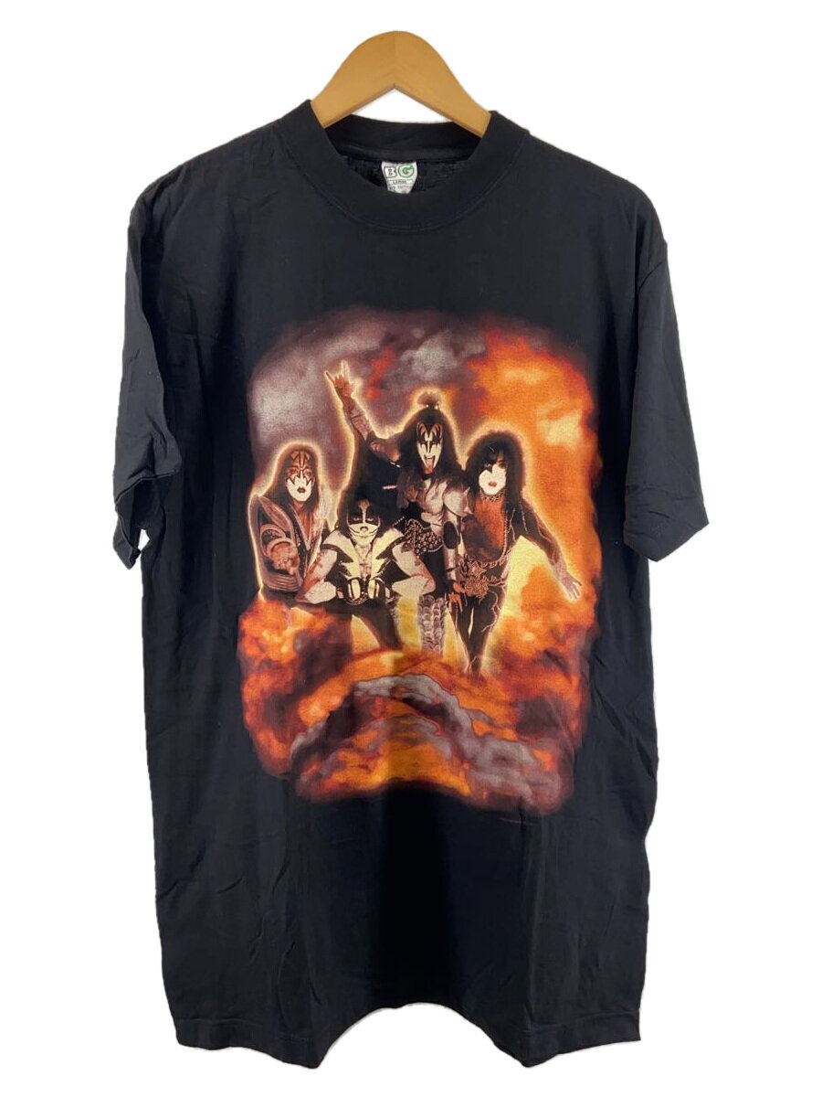 【中古】BG/プルオーバー/L/綿織物/BLK/刷り上げる/kiss/psycho circus live インチ 3d/c1999【メンズウェア】