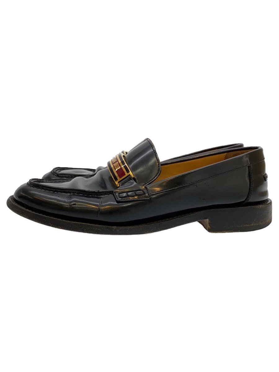 【中古】Christian Dior◆置き目毛革/41/BLK/なめし革/ME052141D【シューズ】