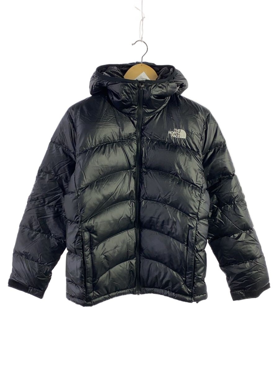 【中古】THE NORTH FACE◆DOWN HOODIE/S/ナイロン/BLK/無地【メンズウェア】｜2ｎｄ STREET 店