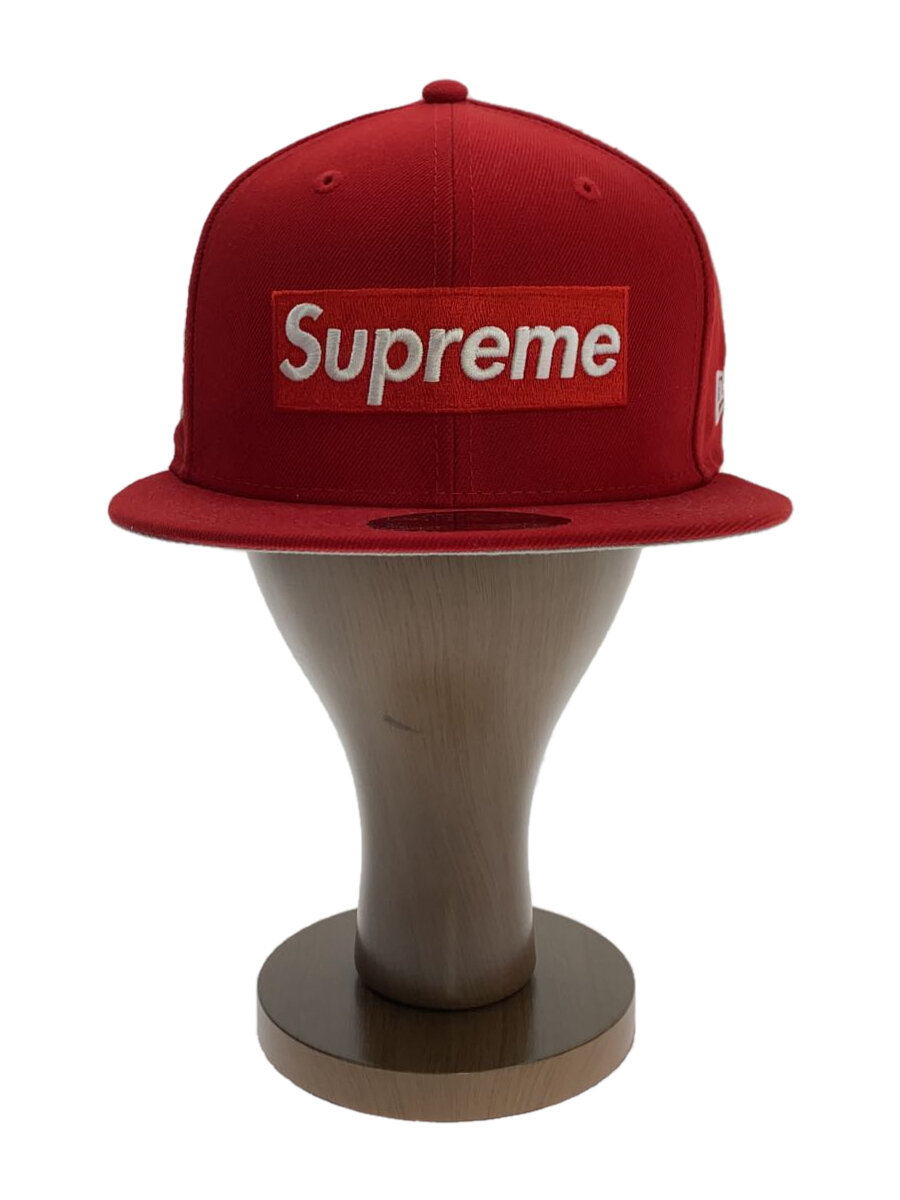 【中古】Supreme◆旗がしら/7 1/2/ポリエステル/RED/メンズ//【服飾雑貨他】