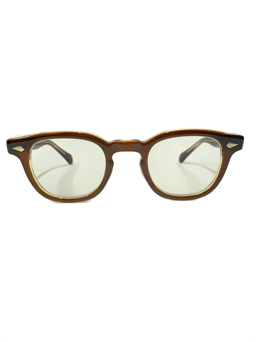 【中古】TART OPTICAL ARNEL◆眼鏡/ウェリントン/BRW/CLR/メンズ/JD-04【服飾雑貨他】