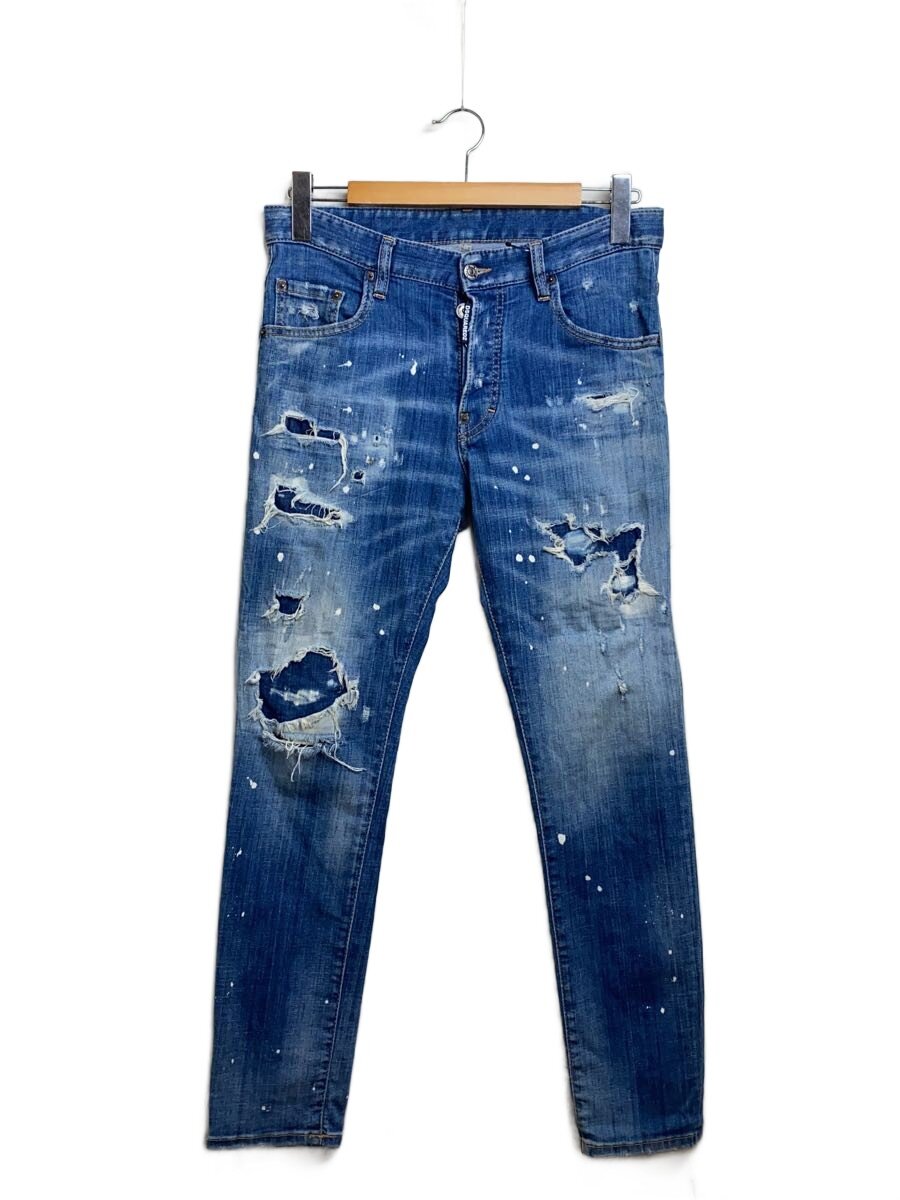 【中古】DSQUARED2◆19AW/SKATER JEAN/スキニーパンツ/46/ジーンズ/IDG/S74LB0603【メンズウェア】