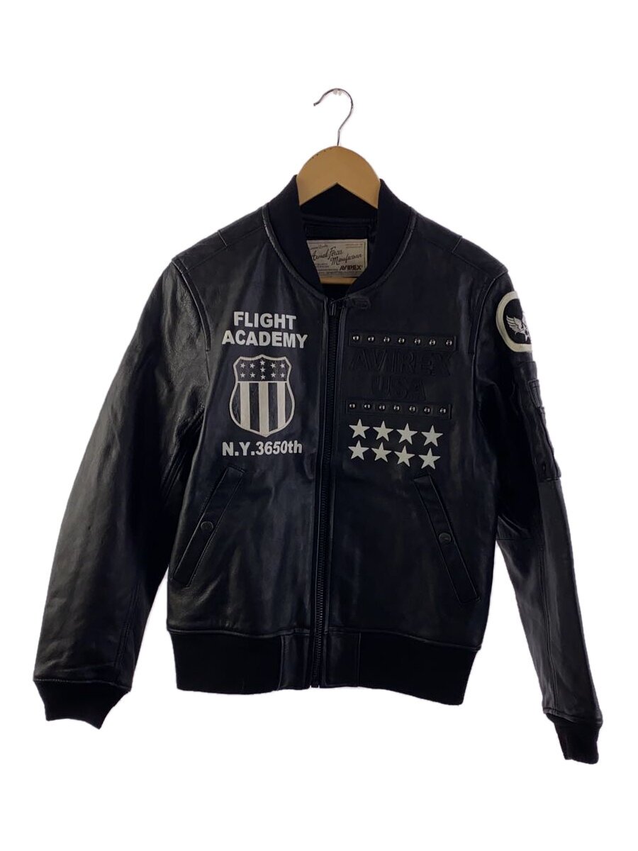 【中古】AVIREX◆MILITARY JKT GOAT MA-1/レザージャケット・ブルゾン/M/山羊革/616075//【メンズウェア】|2nd STREET 店