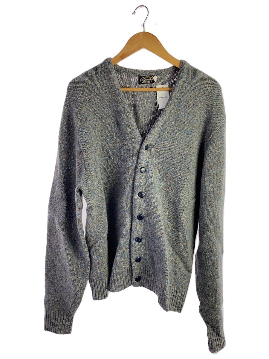 【中古】PURITAN◆60s/ジレー(朦々たる)/L/羊毛/GRY//【メンズウェア】