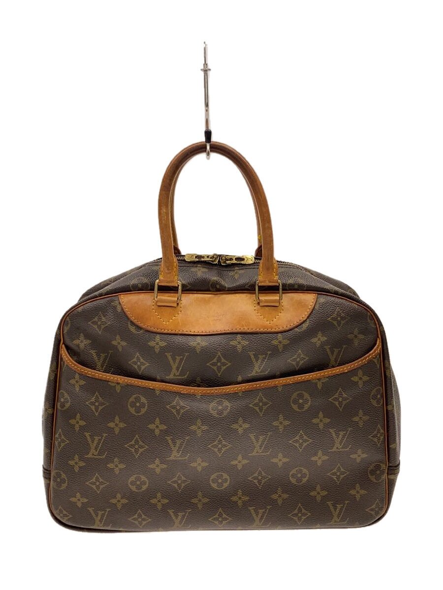 【中古】LOUIS VUITTON◆2)ボーリング・ヴァニティ(ドーヴィル)_モノグラム・キャンバス/PVC/BRW【バッグ】｜2ｎｄ STREET 店 23,562円