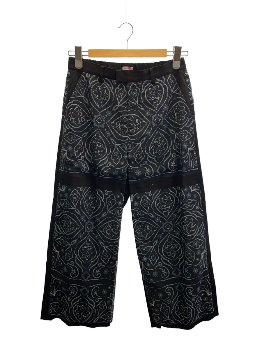 【中古】UNDERCOVER◆ストレートパンツ/1/コットン/BLK/ペーズリー/SUW1503//【メンズウェア】｜2ｎｄ STREET 店