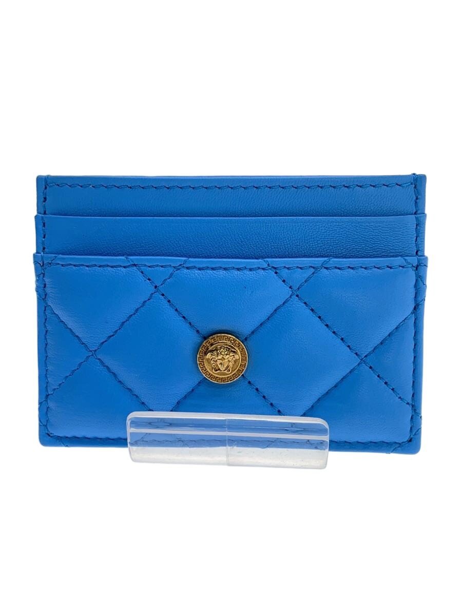 【中古】VERSACE◆カードケース/レザー/BLU/メンズ/ヴェルサーチェ【服飾雑貨他】｜2ｎｄ STREET 店