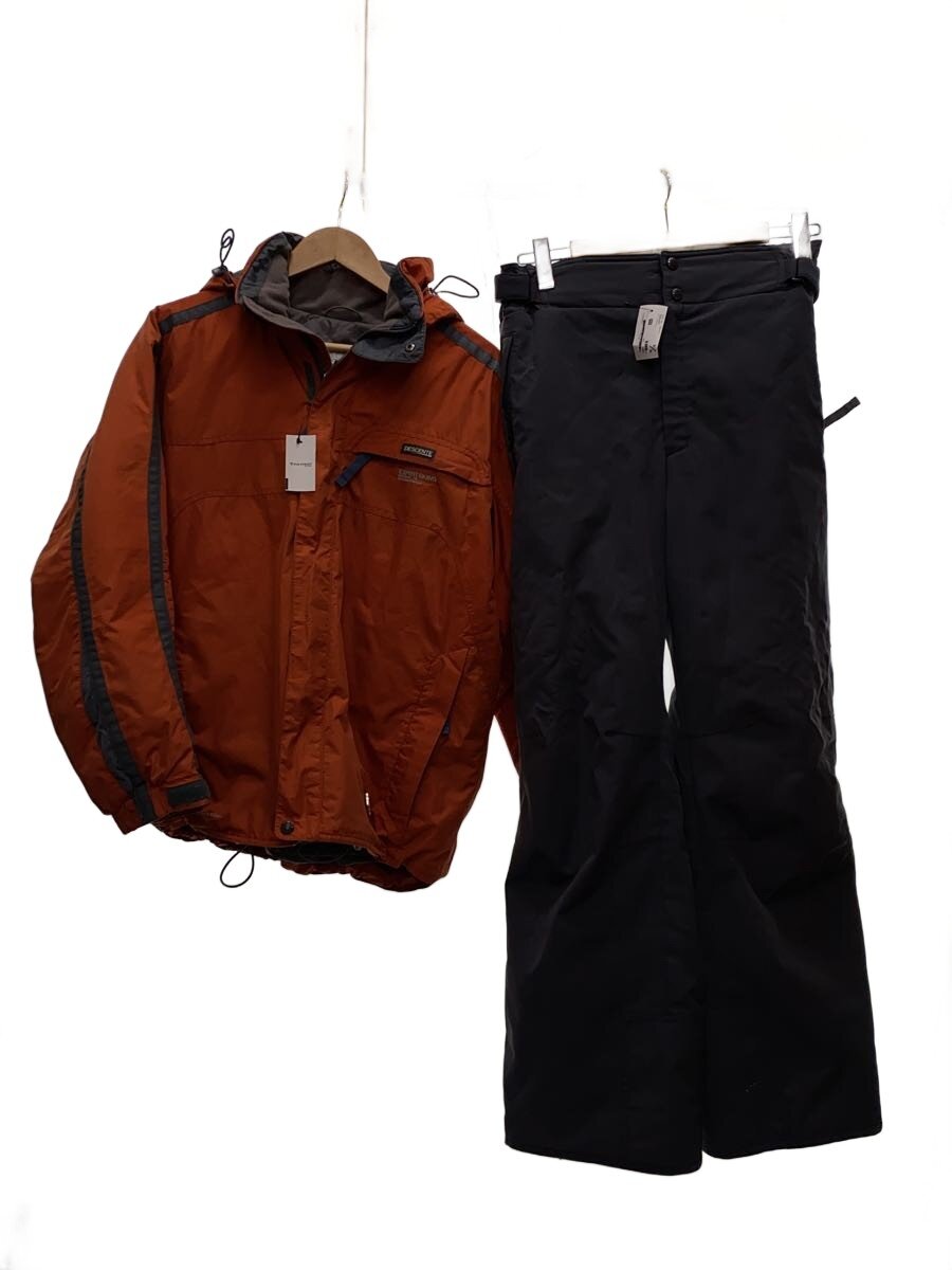【中古】DESCENTE◆ウェアー/L/ORN/セットアップ【運動競技】