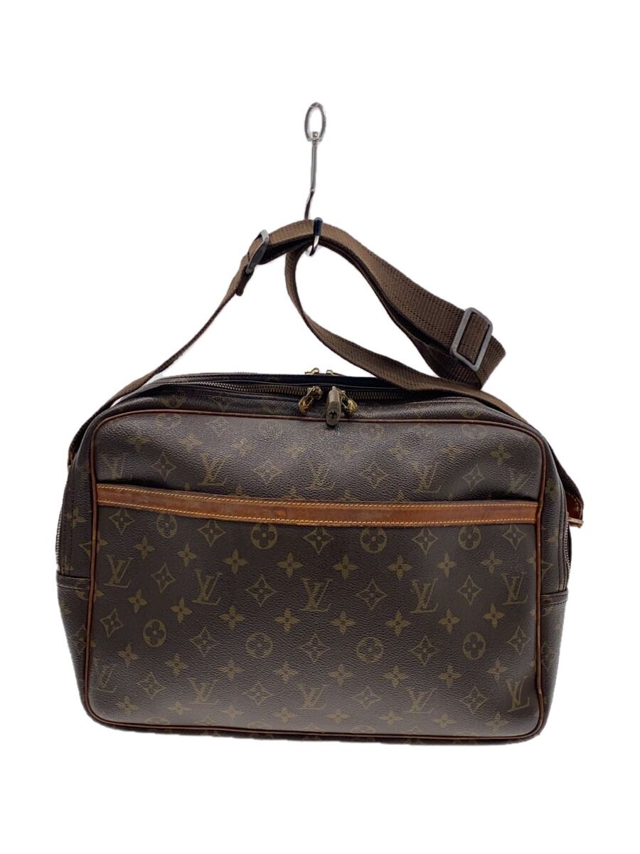 【中古】LOUIS VUITTON◆リポーターGM_モノグラム・キャンバス_BRW/PVC/BRW【バッグ】｜2ｎｄ STREET 店 39,754円