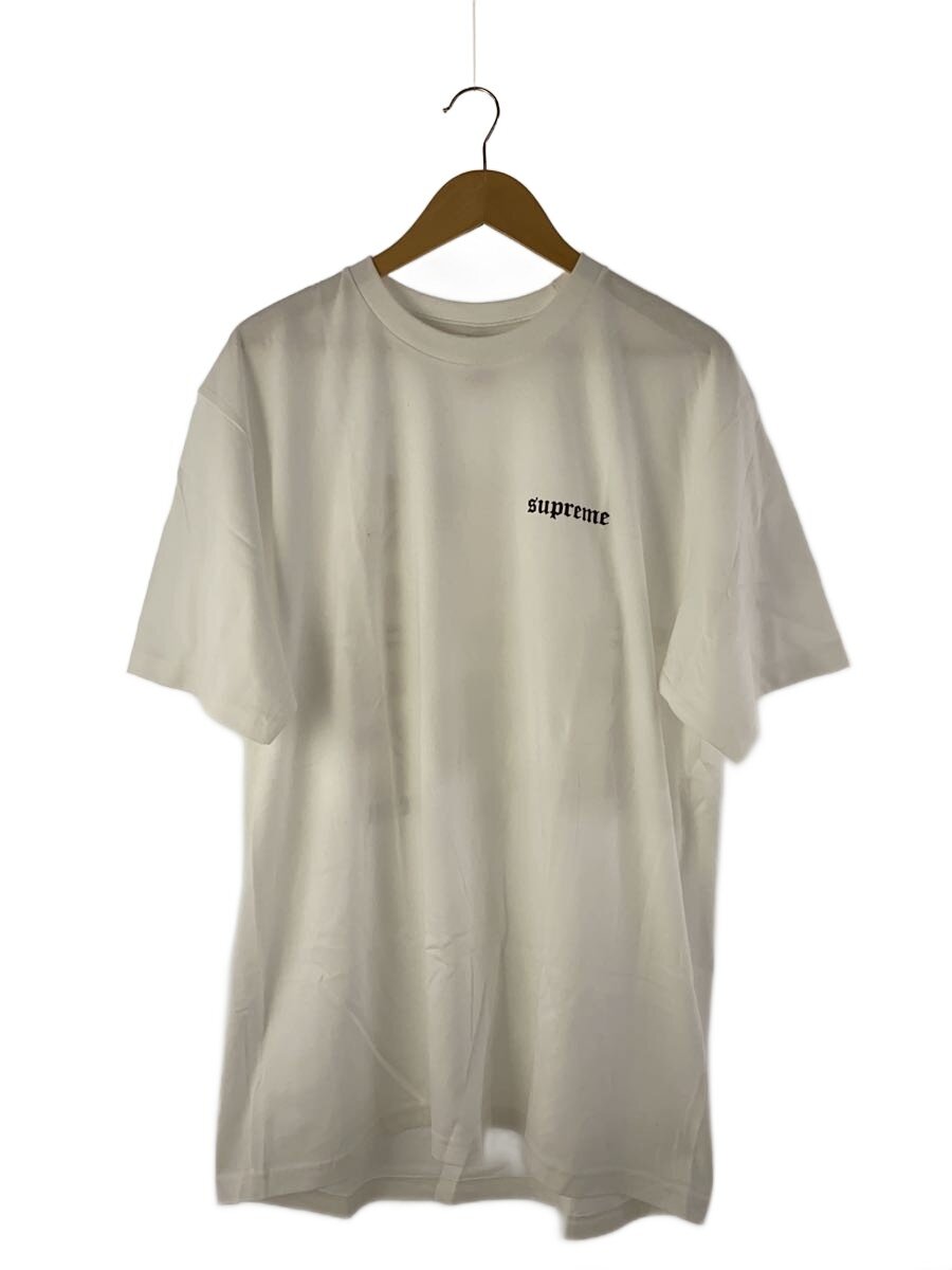 【中古】Supreme◆25AW/Target Tee/プルオーバー/XL/綿織物/WHT/刷り上げる【メンズウェア】