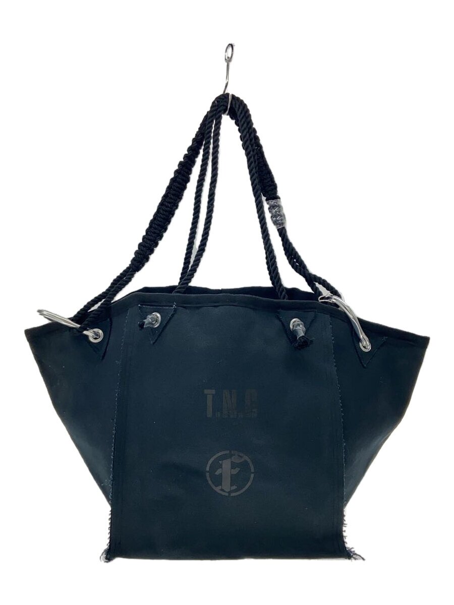 【中古】FAF◆PROTOTYPE 006/トートバッグ/帆布/BLK/FAF22SS-037【御徒面子】