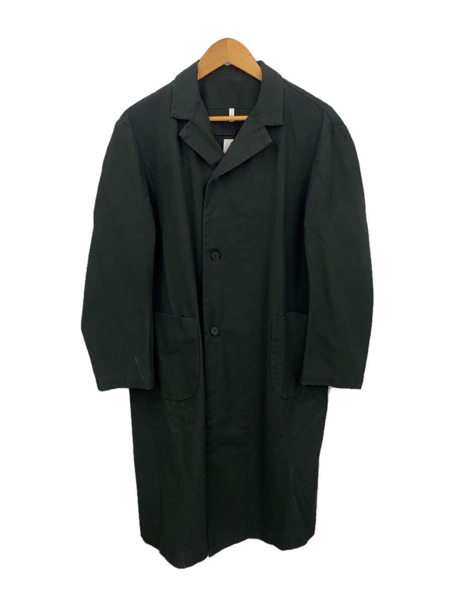 【中古】FIRMUM◆販売店厚地の外套/XS/綿織物/BLK/無地/FR0601CT【レディース御召しもの】