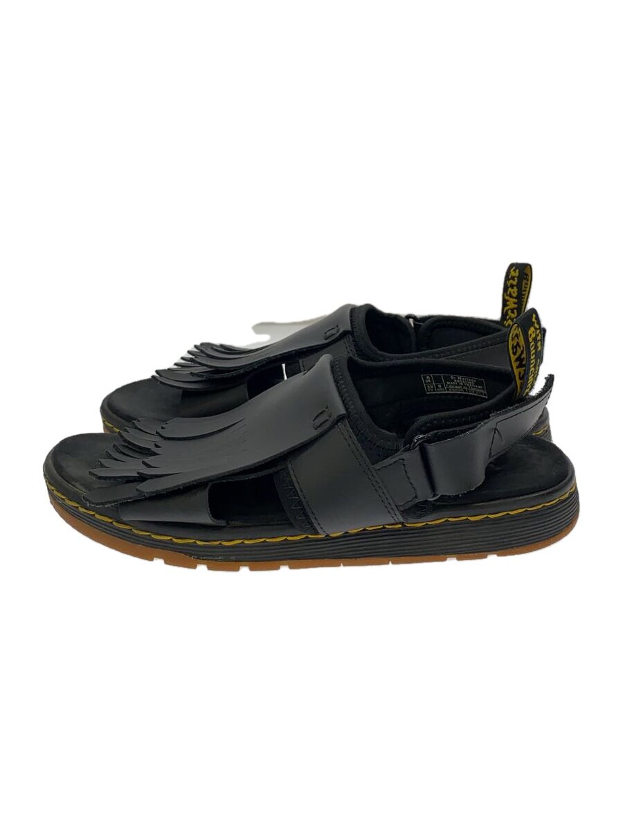 【中古】Dr.Martens◆サンダル/UK6/BLK【シューズ】
