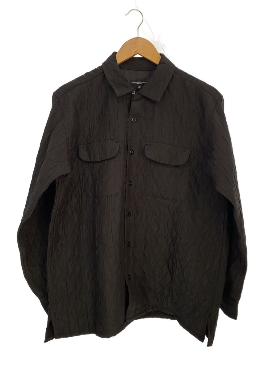 【中古】Engineered Garments◆24AW/キルティングポケットシャツ/長袖シャツ/XS/ポリエステル/BLK【メンズウェア】｜2ｎｄ STREET 店