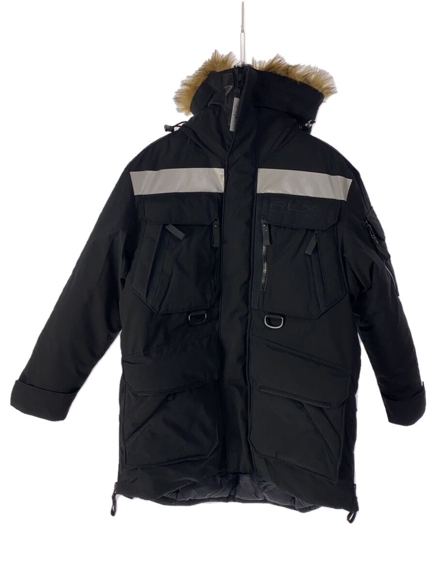 【中古】RLX RALPHLAUREN◆フェイクファートリムウォーターリペラントパーカ/S/--/BLK【メンズウェア】｜2ｎｄ STREET 店