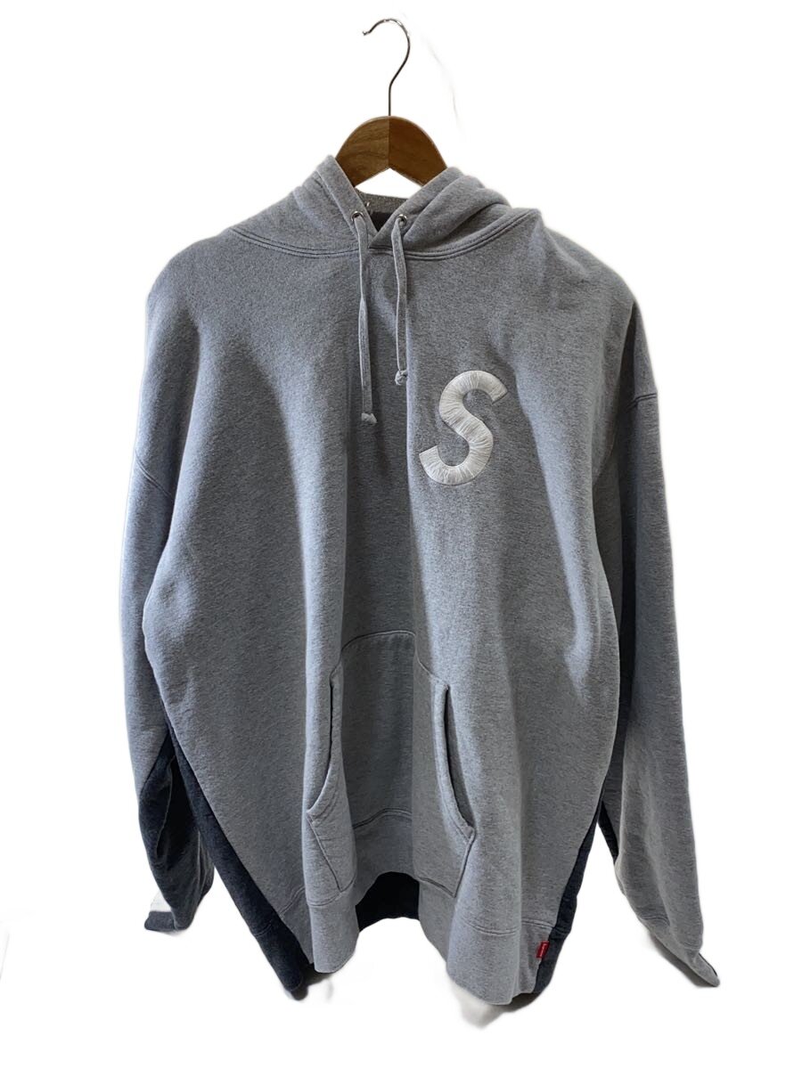 【中古】Supreme◆パーカー/XXL/綿織物/GRY/薄墨色/薄墨色/裏起毛/【メンズウェア】
