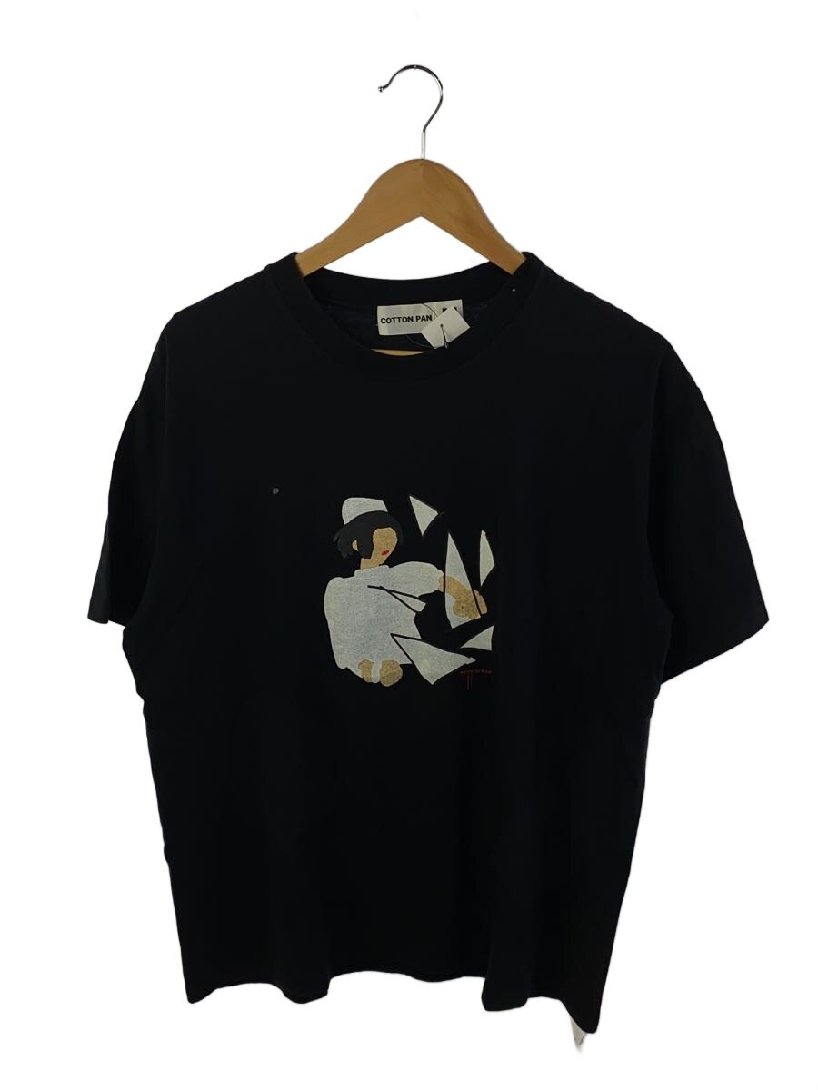 【中古】COTTON PAN◆プルオーバー/M/綿織物/BLK//【メンズウェア】