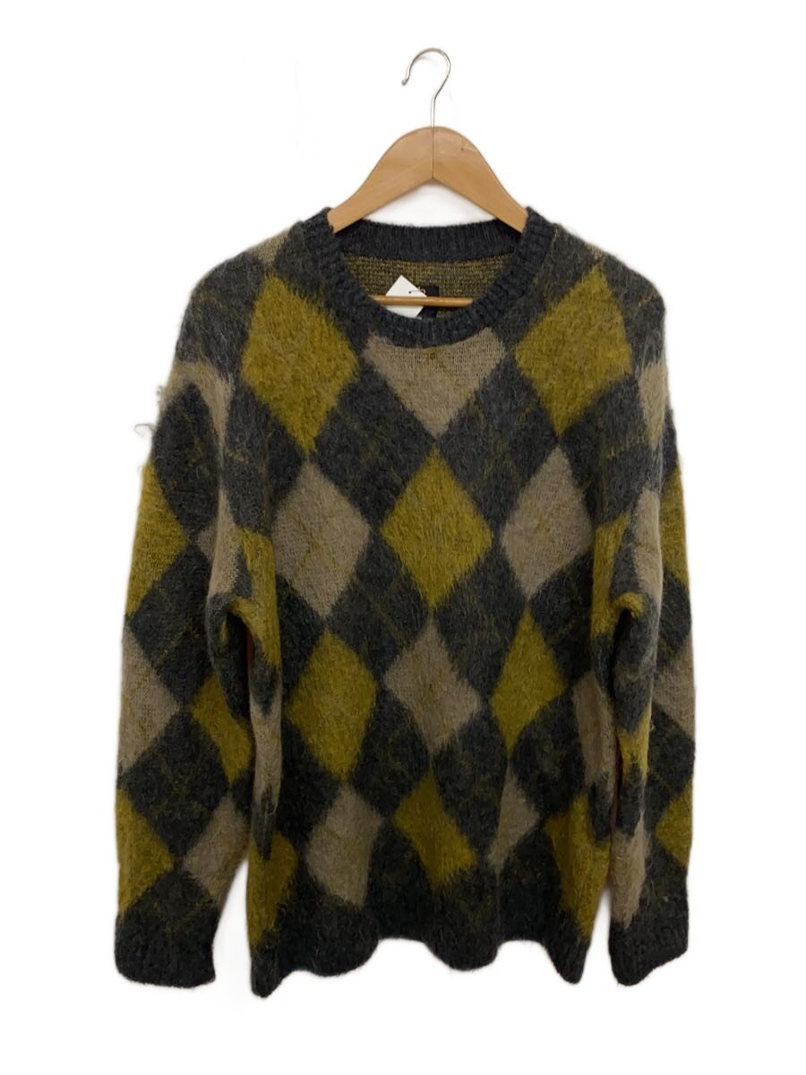 【中古】Needles◆ニット・セーター(厚手)/L/モヘア/YLW/総柄/JO388【メンズウェア】｜2ｎｄ STREET 店