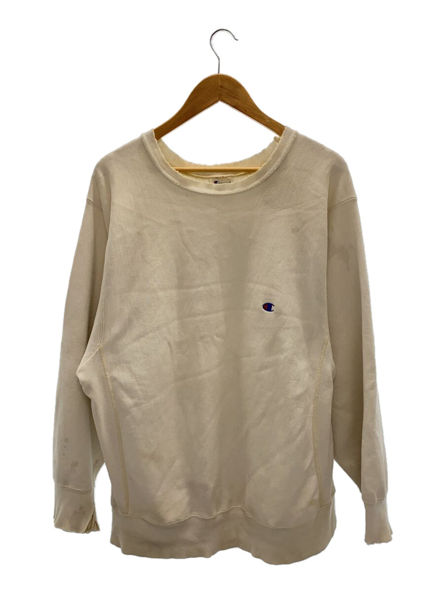 【中古】Champion◆スウェット/XL/コットン/WHT【メンズウェア】｜2ｎｄ STREET 店 22,337円