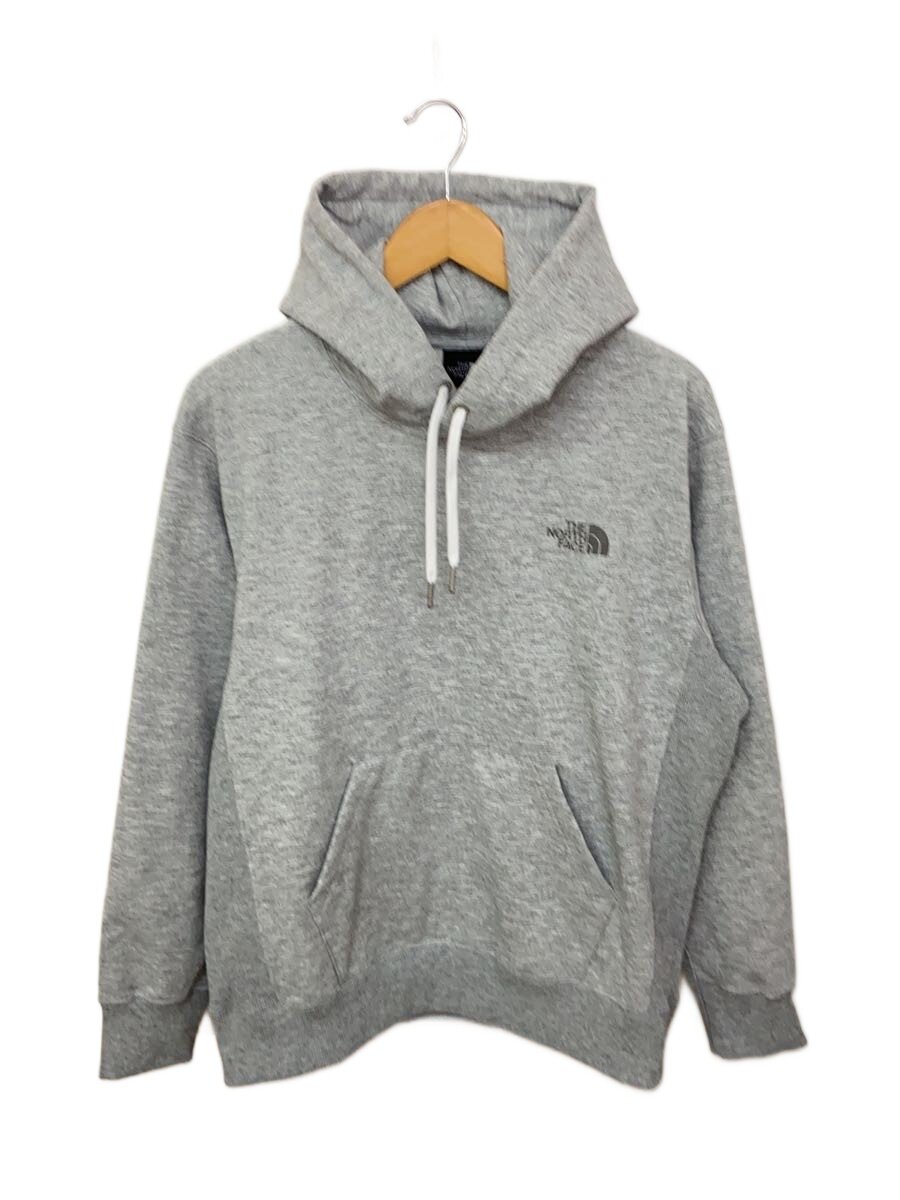 【中古】THE NORTH FACE◆BACK SQUARE LOGO HOODIE_バックスクエアロゴフーディ/M/ポリエステル/GRY【メンズウェア】｜2ｎｄ STREET 店