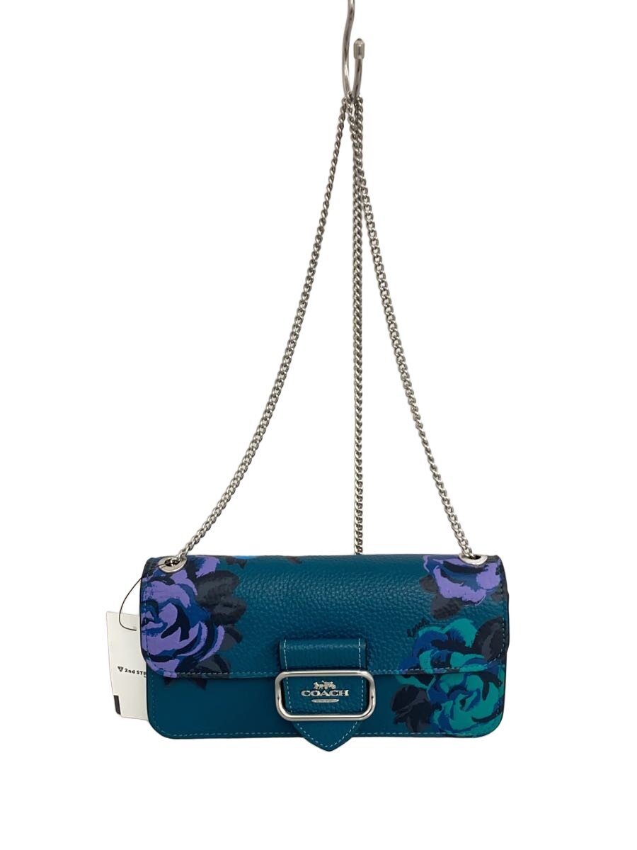 【中古】COACH◆ショルダーバッグ/レザー/NVY/無地/ce667【バッグ】|2nd STREET 店