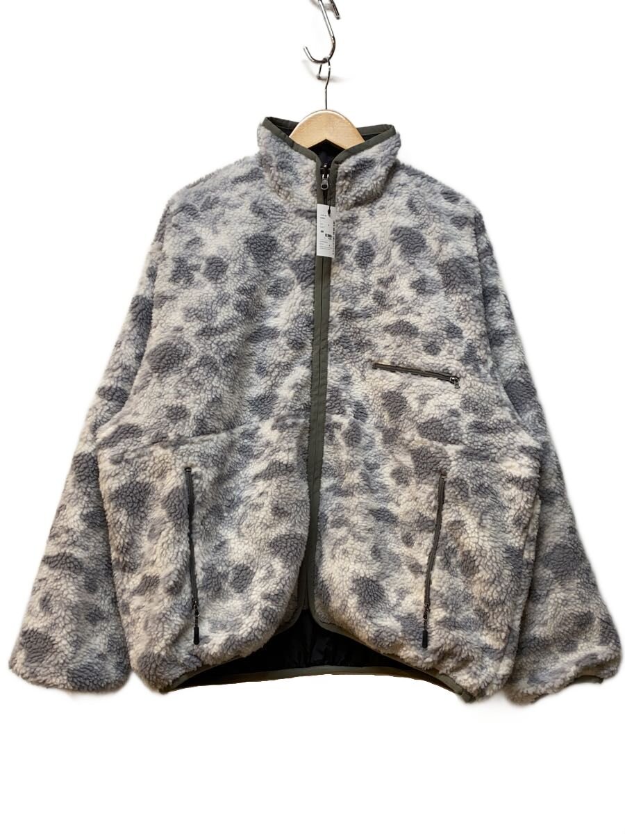 【中古】Keboz◆25FW/CAMO BOA NYLON REVERSIBLE JACKET/リバーシブルボアジャケット/M【メンズウェア】