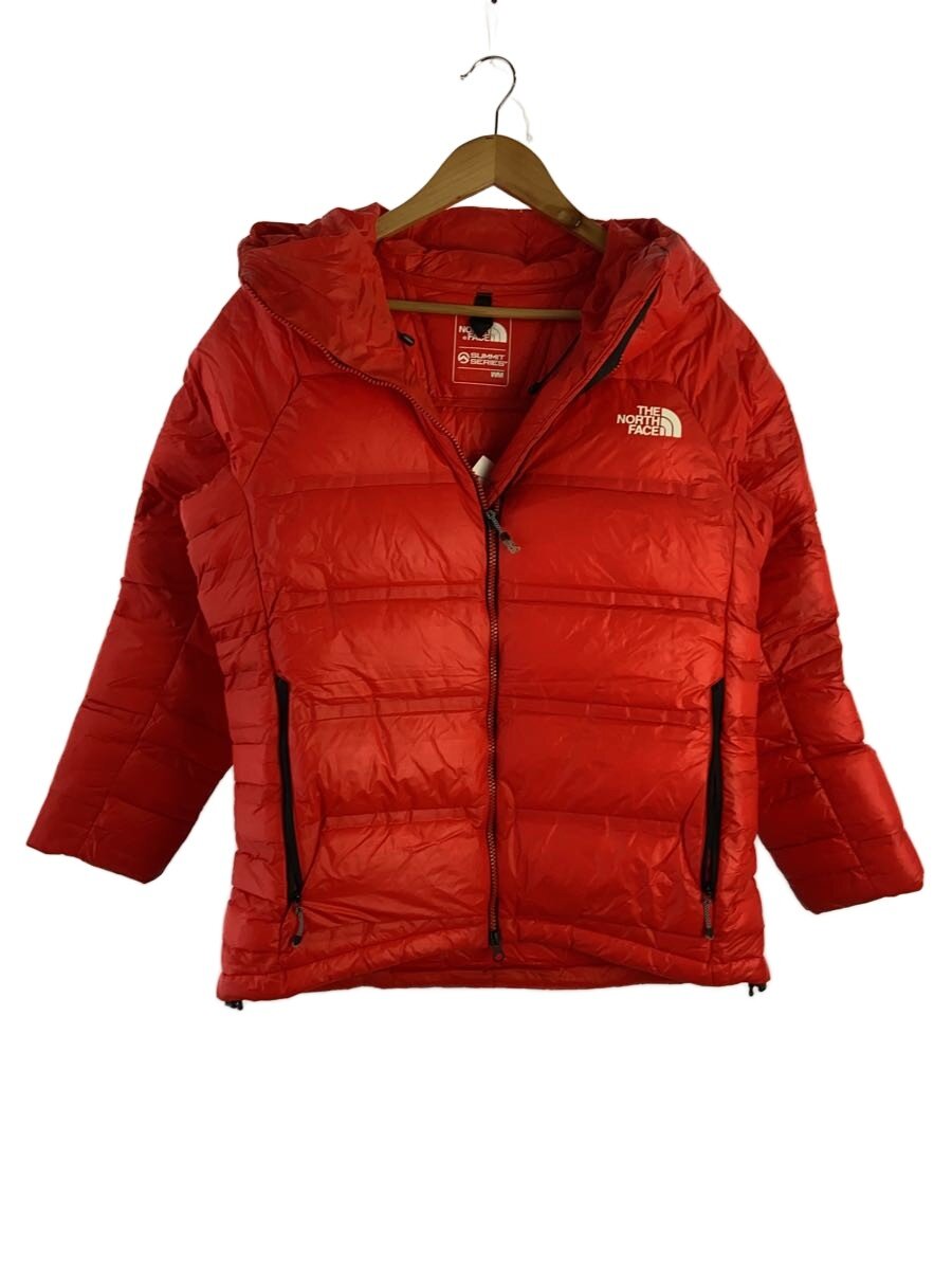 【中古】THE NORTH FACE◆TRIPLEBAFFLE BELAY PARKA/M/ナイロン/RED【メンズウェア】