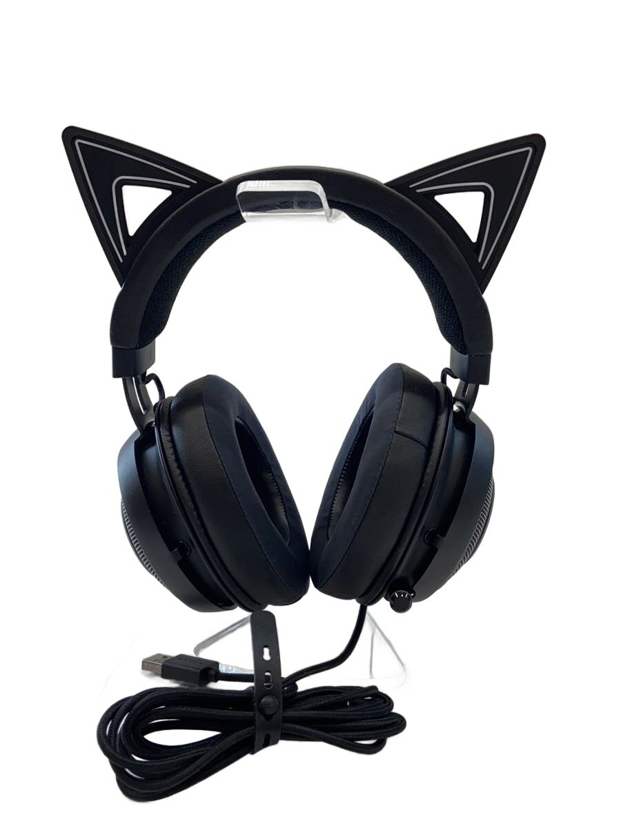 【中古】Razer◆ヘッドセット Kraken Kitty Edition RZ04-02980100-R3M1[Black]【家電・ビジュアル・オーディオ】｜2ｎｄ STREET 店