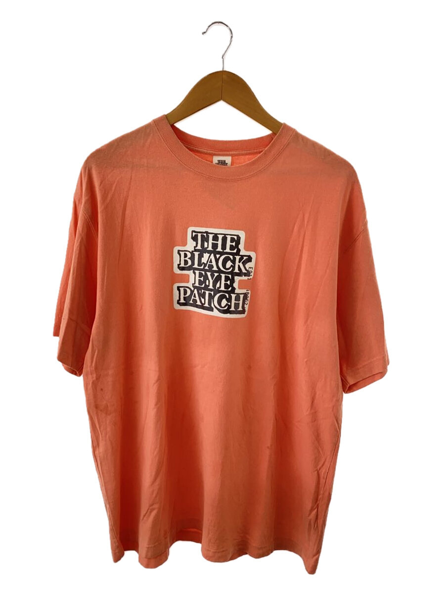【中古】THE BLACK EYE PATCH◆向こう正面ロゴタイププルオーバー/XL/綿織物/ORN【メンズウェア】