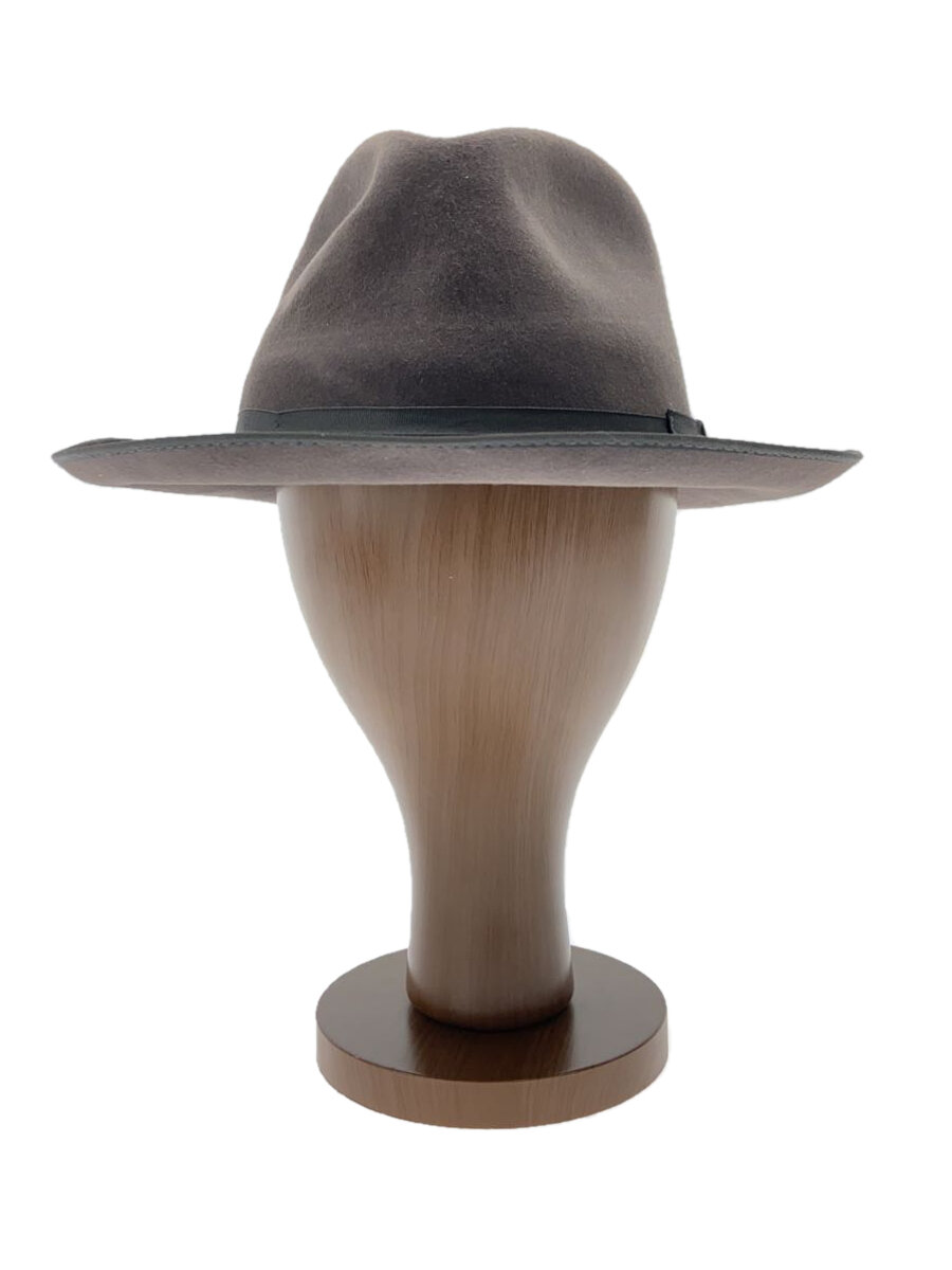 【中古】STETSON◆かぶり笠/7 1/8/GRY/メンズ//【服飾雑貨他】
