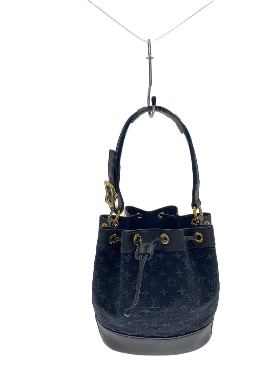【中古】LOUIS VUITTON◆ノエリー_モノグラム・ミニ/帆布/NVY【御徒面子】