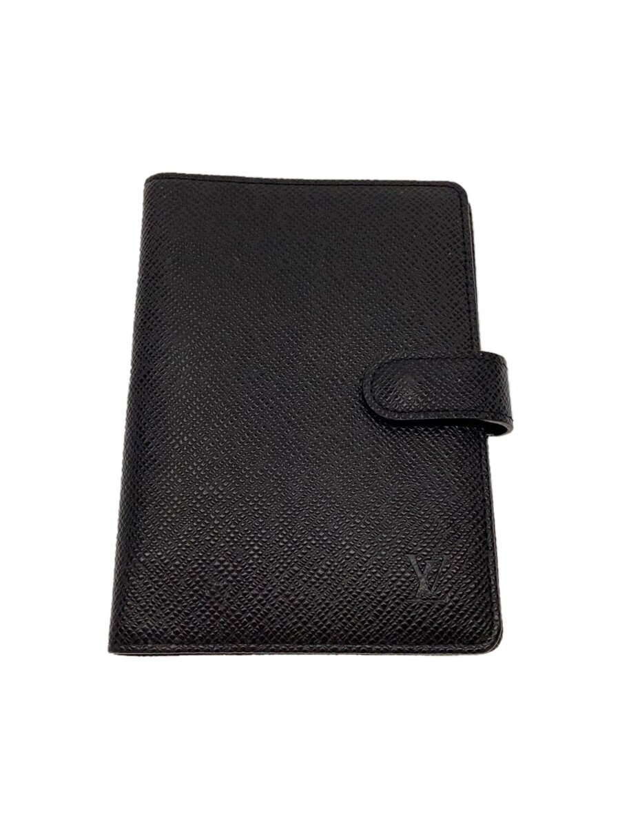 【中古】LOUIS VUITTON◆アジェンダPM_タイガ_BLK/レザー/BLK/レディース【服飾雑貨他】|2nd STREET 店