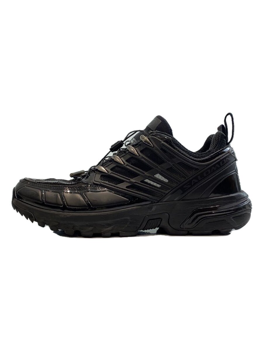 【中古】salomon◆ローカットスニーカー/27糎/BLK/473928【シューズ】