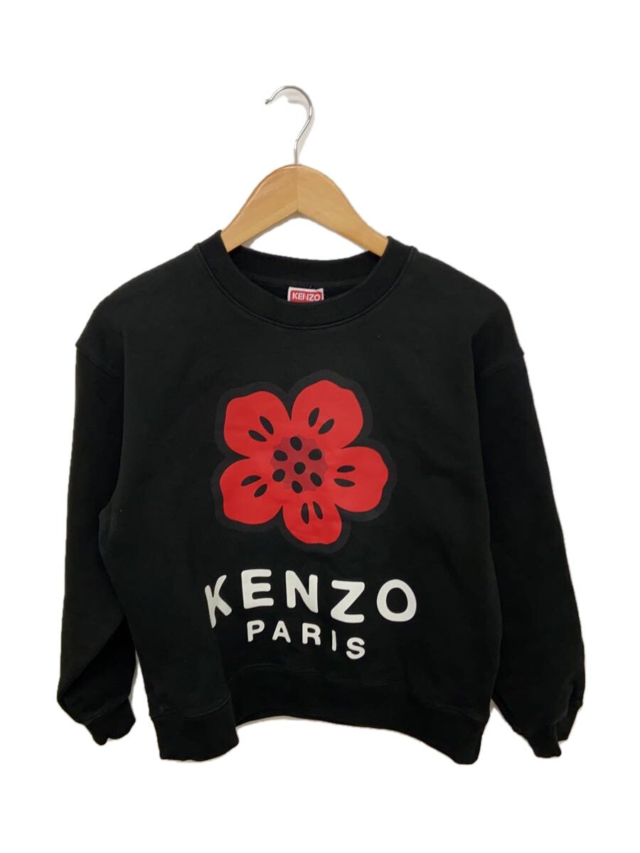 【中古】KENZO◆汗水/S/綿織物/BLK/FE62SW1604WT/BOKE FLOWER【レディースお召しもの】