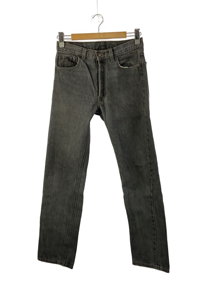 【中古】Levi’s◆引っ切り無いズボン下/30/ジーンズ/GRY【メンズウェア】