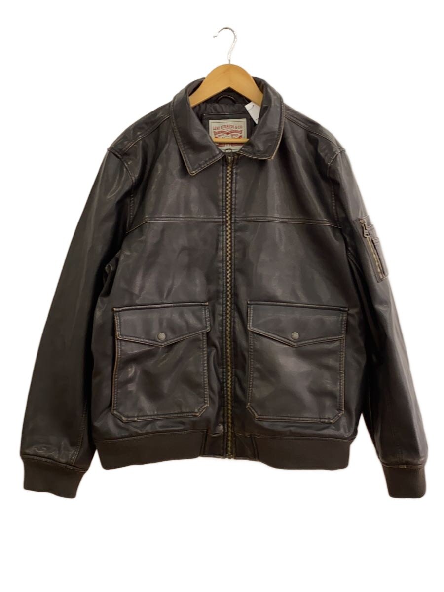 【中古】Levi’s◆なめし革上衣・上衣/XL/--//【メンズウェア】